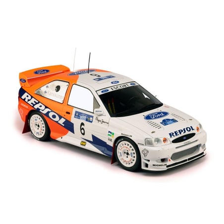 IXO 1/18 Ford Escort WRC  Rally  Acropolis No.6 J.Kankkunen - J.Repo 1997
