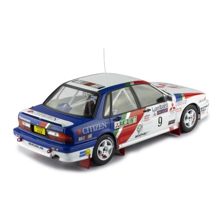 IXO 1/18 Mitsubishi Galant VR-4 No.9 2nd RAC Rallye 1990 Staffan Parmander/Kenneth Eriksson