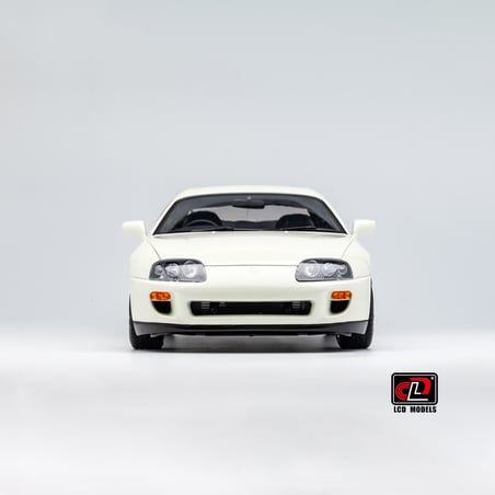 LCD Models 1/18 Toyota Supra MKIV (A80) Coupe 1993 (Car lift and key fob included)