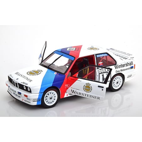 1:18 BMW M3 E30 DTM Winner Norisring 1992 No.14 Driver: Joachim Winkelhock (Solido)