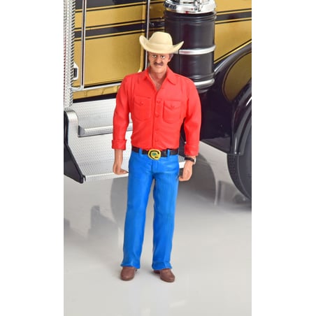 Road Kings 1/18 Figure Bandit (Burt Reynolds) from Smokey & The Bandit Movie 1977