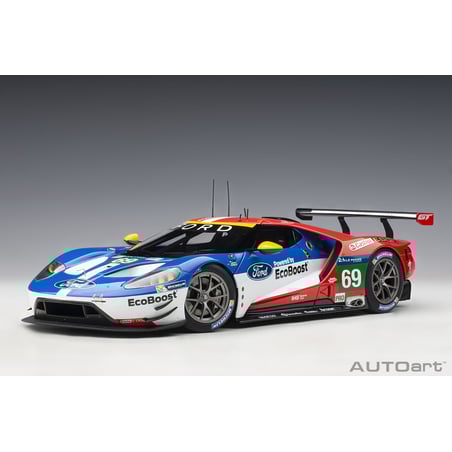 Autoart 1/18 Ford GT LeMans 2016 N0.69Q R. Brisoe/S.Dixon/R.Westbrook