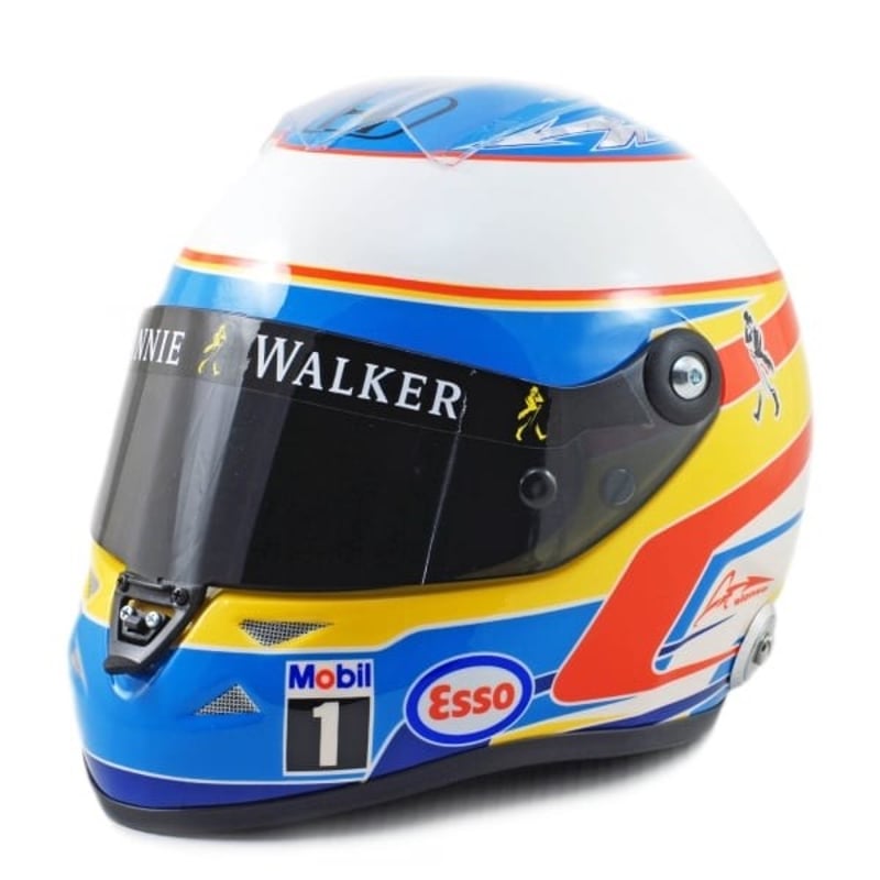 Mini Helmet/Schuberth 1/2 McLaren Honda F1 Fernando Alonso 2015 F1 Helmet