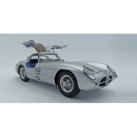 CMC 1/18 Mercedes-Benz 300 SLR Coupé, Grand Prix of Sweden, 1955, No.15