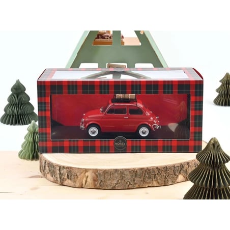 Norev 1/18 Fiat 500 L "Christmas Edition" 1968