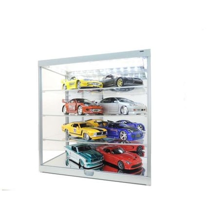 Triple9 1/18 Acrylic Single Showcase with LED lighting and mirror for 1:18 / 1:24