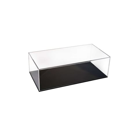 Atlantic Case 1/18 Stuttgart Premium Deluxe Acrylic Display Case with Carbon Fiber effect base