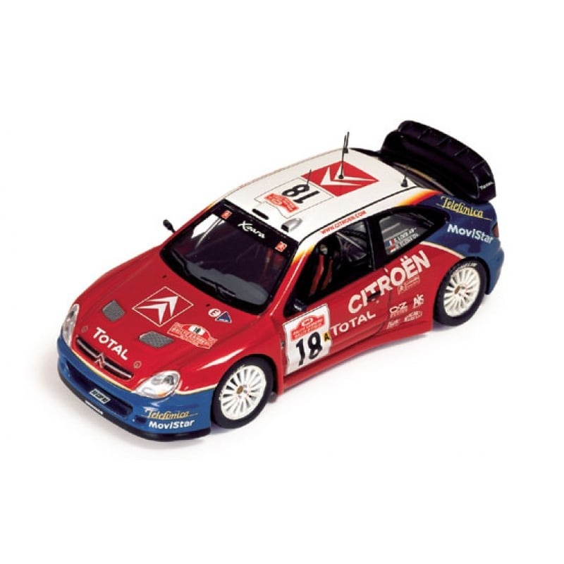 IXO 1/43 Citroen Xsara WRC No.18 Winner Rally San Remo 2003 S. Loeb/D.Elena