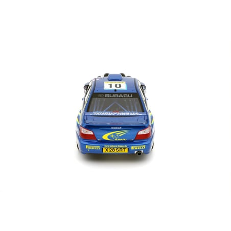 Otto Mobile 1/18 Subaru Impreza WRC (night version) No.10, Winner Rally Monte Carlo 2002 T.Makinen/K.Lindstrom