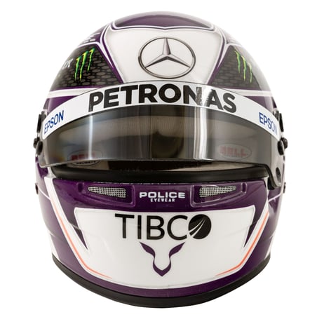 1:2 Helmet Lewis Hamilton 2020 Mercedes AMG Petronas F1 Team