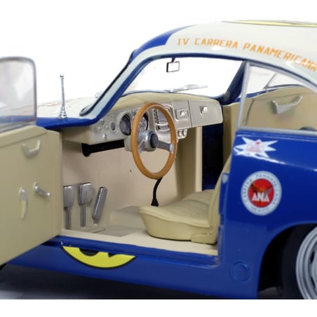 1/18 Porsche 356 Panamericana Race 1953. No.162, Driver: Manfrendo Lippmann