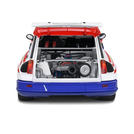 Solido 1/18 Renault 5 MAXI Rally Cross 1987 No.6 G. Roussel