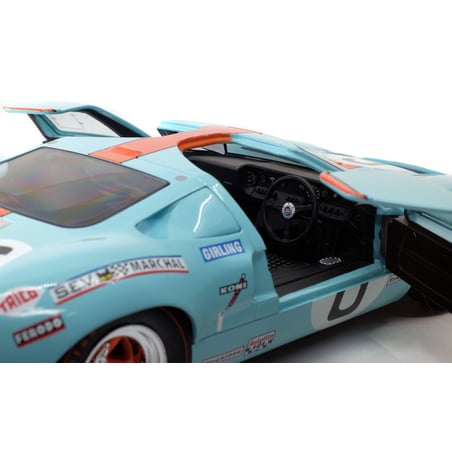 1:18 FORD GT40 MK.1, WINNER LE MANS 1969, No.6  J. ICKX / J. OLIVIER No.6