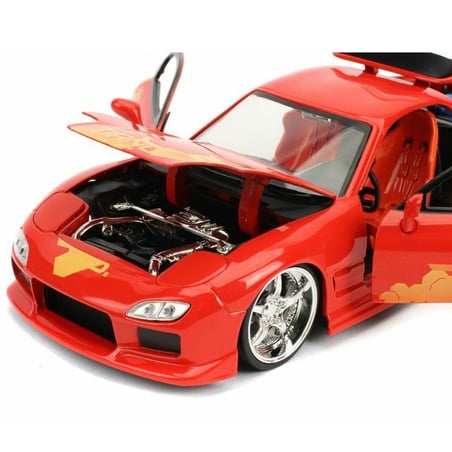 1:24 Orange JL5 Mazda RX-7
