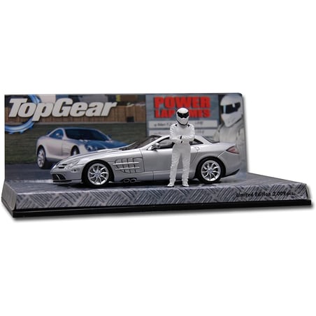 Minichamps 1/43 Mercedes Benz SLR McLaren Top Gear Power Laps  Time: 1.20.9