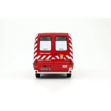 Otto Mobile 1/18 Renault Master T30 VSAB Pompiers 1980