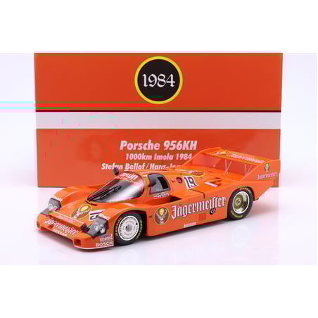 WERK83 1/12 Porsche 956B Brun Motorsport Jägermeister No.19 Winner 1000km Imola 1984 HansJoachim Stuck, Stefan Bellof