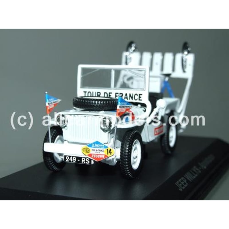 1:43 Jeep Willys- Assistance- Tour de France- 1951 (Norev)