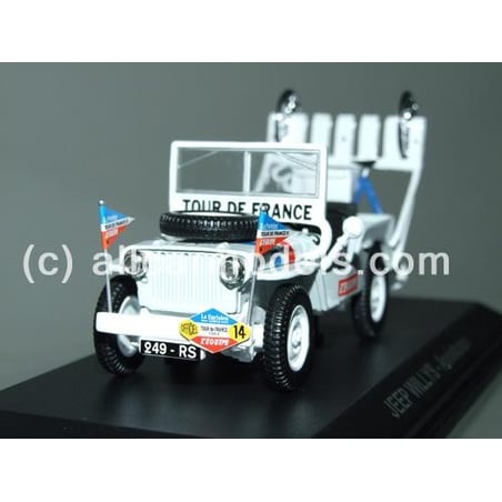 1:43 Jeep Willys- Assistance- Tour de France- 1951 (Norev)