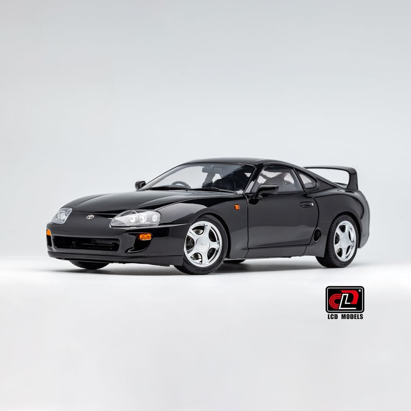 LCD Models 1/18 Toyota Supra MKIV (A80) Coupe 1993 (Car lift and key fob included)