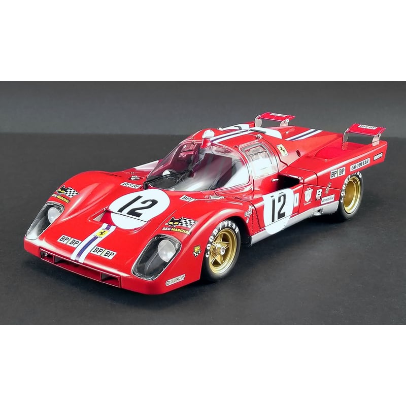 1:18 Ferrari 512M 1971 No.12, 24 Hours of Le Mans, 3rd Place Drivers: Sam Posey & Tony Adamowicz