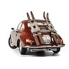 1/18 Porsche 356 A Carrera Coupe "Skiurlaub" with Luggage Rack and 2 pairs of Ski