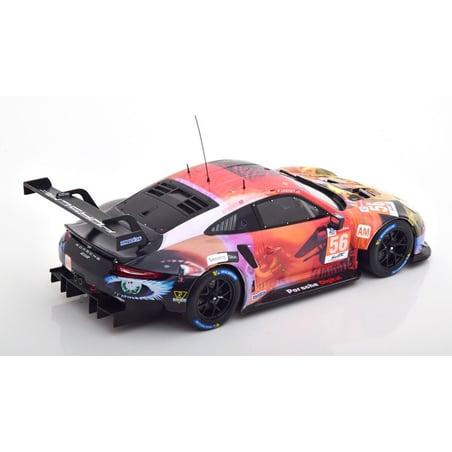 IXO 1/18 Porsche 911 RSR No.56 Winner LMGTE AM 24h LeMans 2019 Team Project Jörg Bergmeister/Patrick Lindsey/Egidio Perfetti