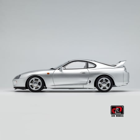 LCD Models 1/18 Toyota Supra MKIV (A80) Coupe 1993 (Car lift and key fob included)