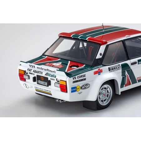 1/18 Fiar 131 Abarth Alitalia No.1 Rally Portugal 1978 Drivers S. Munari / P.Sodano