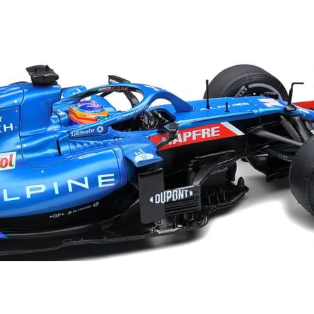 Solido 1/18 Alpine F1 A521 GP Portugal 2021 No.14 Fernando Alonso