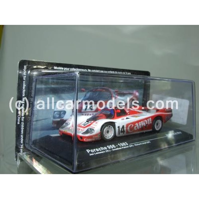 1:43 Porsche 956C- No.14- Canon- 24h Le Mans-Drivers: Jan Lammers(NL) / Jonathan Palmer(UK) / Richard Lloyd (UK)-1983- Dirty Ve