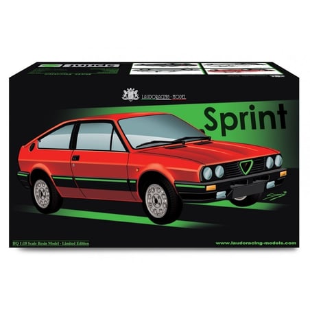 Laudo Racing 1/18 Alfa Romeo Sprint 1.5 Quadrifoglio Verde 1983