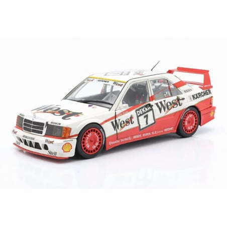 WERK83 1/18 Mercedes Benz 190E 2.5-16 Evo II Νο.7 DTM 1991 Kurt Thiim