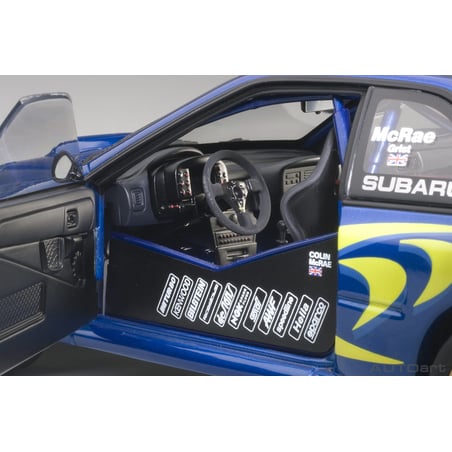 Autoart 1/18 Subaru Impreza WRC 1997 No.3 Rally Monte Carlo Colin McRae / Nicky Grist