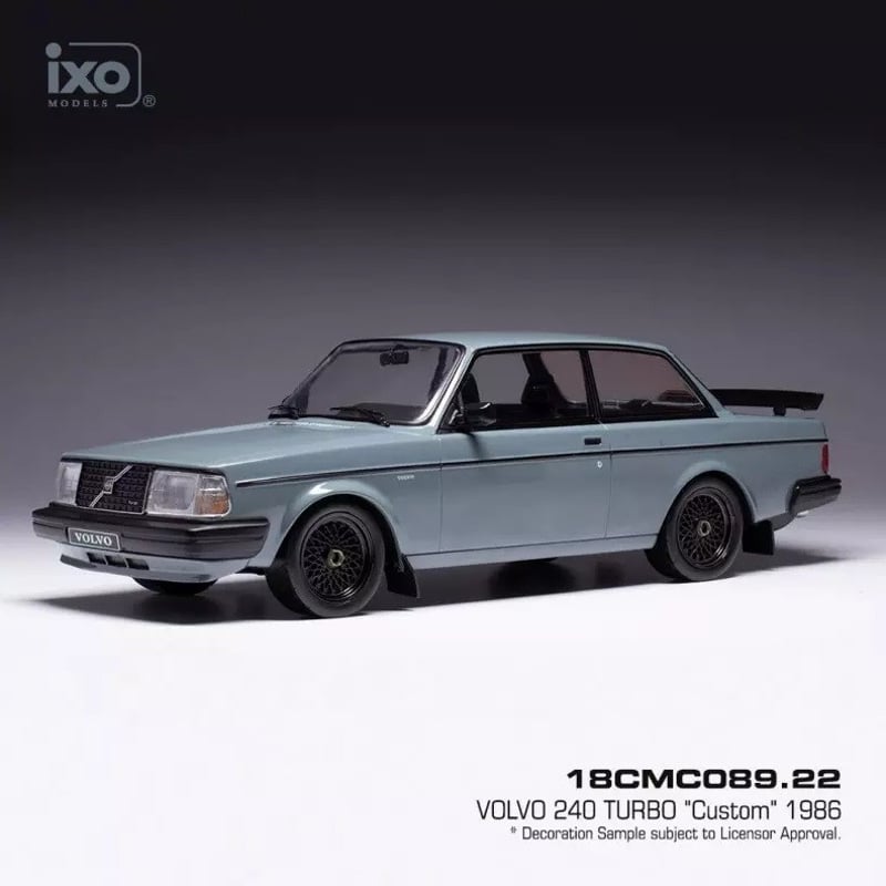 Ixo 1/18 Volvo 240 Turbo Custom 1985