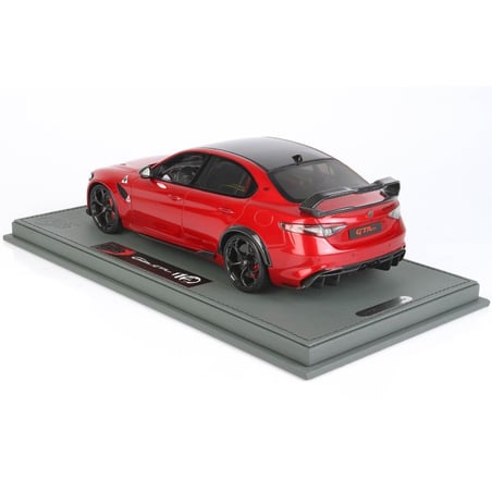 BBR 1/18 Alfa Romeo Giulia GTAM Rosso GTA Roll Bar Rosso Red Brakes