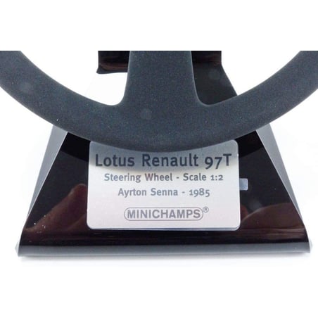 1/2 Steering Wheel Lotur Renault 97T 1985, Ayrton Senna