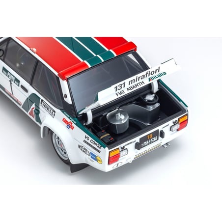 1/18 Fiar 131 Abarth Alitalia No.1 Rally Portugal 1978 Drivers S. Munari / P.Sodano