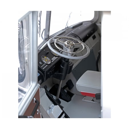 Schuco 1/18 Mercedes Benz O 317 K Race Car Transporter (Renntransporter) Team Porsche Martini Racing