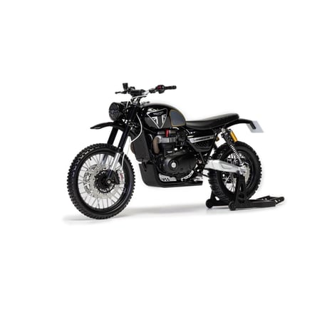 Corgi 1/12 Triumph Scrambler 1200, James Bond 007, No Time to Die, Matera streets chase, 2019
