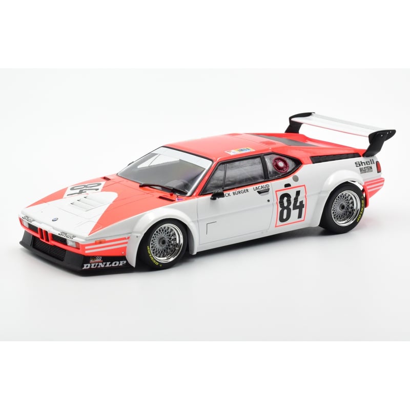 Minichamps 1/18 BMW M1 24h LeMans 1980 No.84 Stuck/Bürger/Lacaud