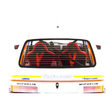 Laudo Racing 1/18 Fiat Cinquecento Trofeo No.65 Rally MonteCarlo A.Tumaini/A Viale 1993