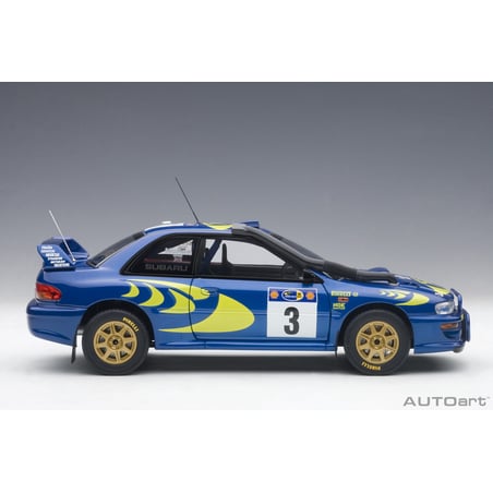 Autoart 1/18 Subaru Impreza WRC Rally of Safari 1997  No.3 C.McRae/N.Grist