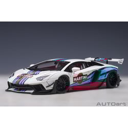 Autoart 1/18 Lamborghini Aventador Liberty Walk LB-Works Limited Edition Martini Livery