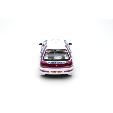 Otto Mobile 1/18 Mazda 323 GTX Gr.A 1000 Lakes Rally 1991 Tommi Mäkinen