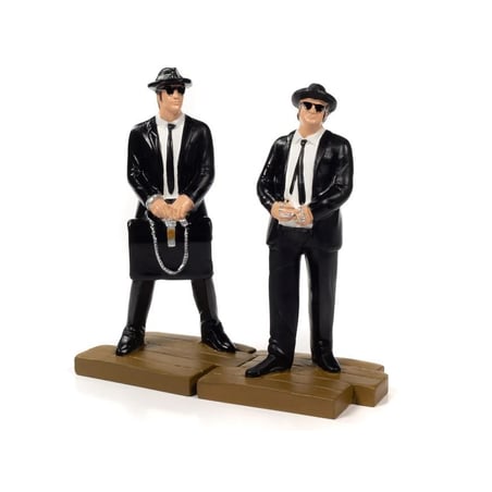 Autoworld 1/18 Dodge Monaco Police Pursuit Blues Brothers 1974