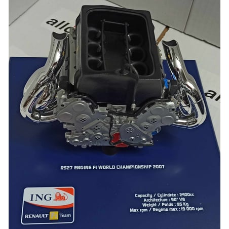 Renault Merchandising 1/5 Renault ING F1 Team RS27 Engine F1 World Championship 2007