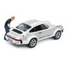 Schuco 1/18 Porsche 911 Röhrl x911 with Figure (1974 Porsche 911 G)