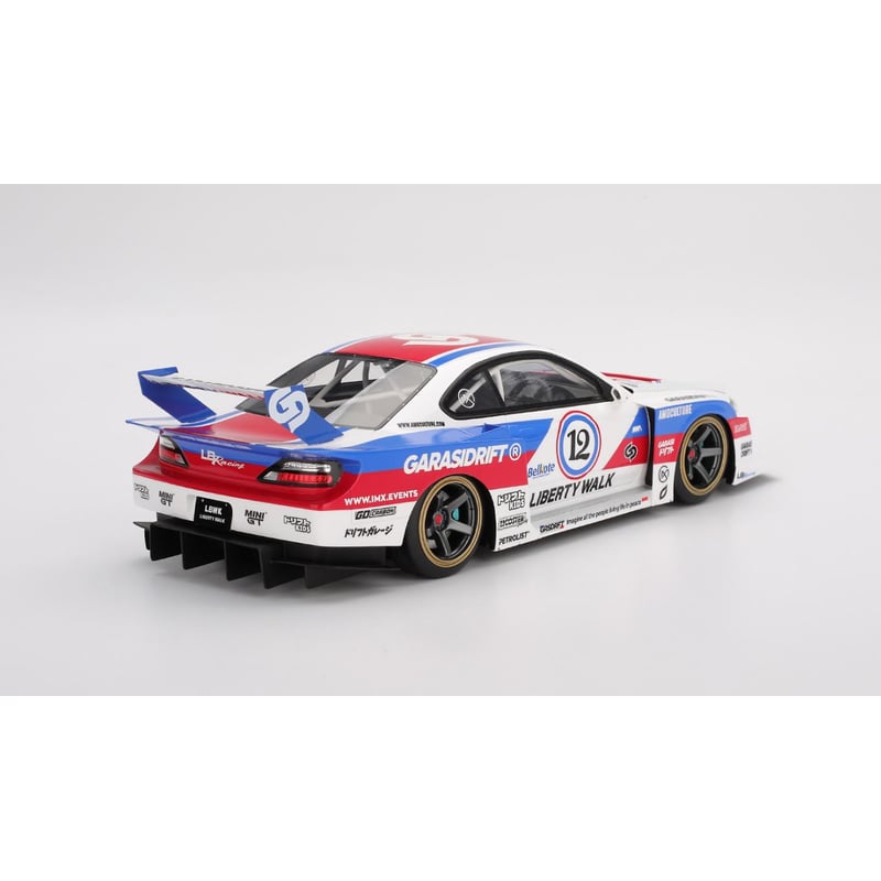 ミニカー TOP SPEED SILVIA S15 LIBERTY WALK 1/18 Top Speed 1/18 Nissan LB-Super Silhouette S15 SILVIA GARASIDRIFT x