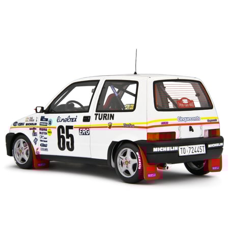 Laudo Racing 1/18 Fiat Cinquecento Trofeo No.65 Rally MonteCarlo A.Tumaini/A Viale 1993